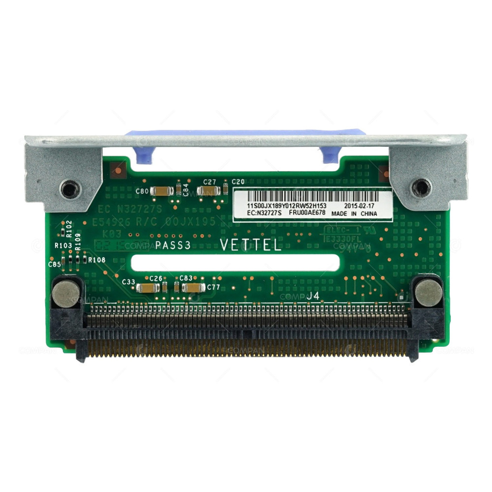 00AE678 IBM LENOVO BACKPLANE 2BAY 2.5 SFF FOR X240 M5 00KF093